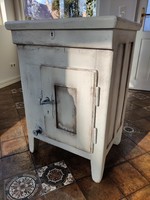 Restored, provance style old refrigerator for sale