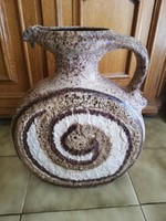 Huge tabby floor vase in the shape of a jug