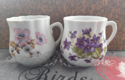 Antique zsolnay belly mugs