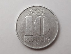 Németország 10 Pfennig 1963 érme - Német 10 pfennig 1963 külföldi pénzérme