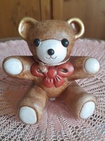 Thun bozener ceramic teddy bear / Italian, handmade/
