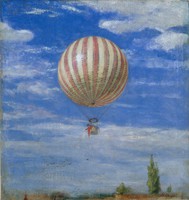 Szinyei merse paál - airship - reprint
