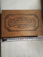 Old wooden box with gerbeaud (kugler henrik) 2.