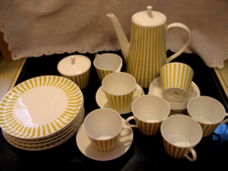 Muzeális ritkaság az 60-as évekből,Melitta Zürich , design Jupp Ernst kávés, teás készlet