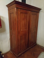Biedermeier wardrobe with two doors
