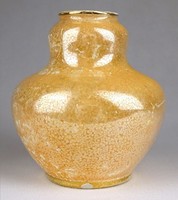 1H340 Ritka kisméretű Gránit váza 11 cm