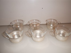 Coffee set - nszk - silver plated - perfect