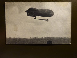 Airship i. World War II postcard