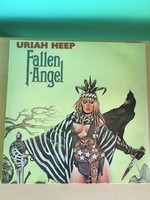 URIAH HEEP - FALLEN ANGEL  - bakelit - eredeti hanglemez