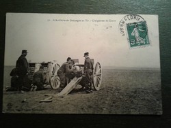 World War I Western Front - French Postcard