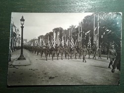 World War I French postcard victory parade