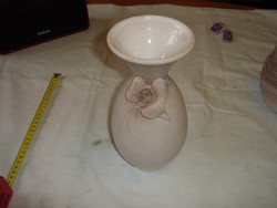 Kerámia váza (3/3) (25 cm) (aukció)