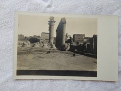 Régi fotólap, romok, romváros(?) talán Közel-Kelet..Egyiptom (?)