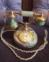 Csodálatos antik, de működő onix telefon