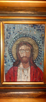 Modern mosaic holy image