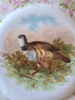 Vadmadaras, vadász jelenetes MZ Austria porcelán tányérok