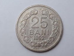 Románia 25 Bani 1952 érme - Román 25 bani 1952 külföldi pénzérme
