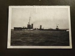 Hadihajó Torpedoboot - német képeslap 1933-34