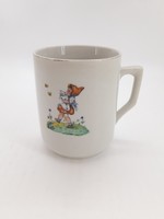 Zsolnay porcelain fairy tale mug