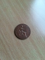 Egyesült Királyság - Anglia  Half (1/2)​ Penny 1915 Georg V.  EF