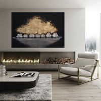 GOLDEN MARINA - landscape festmény Kuzma Lilla