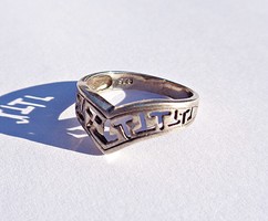 Áttört mintás 925-ös ezüst gyűrű