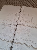 Madeira díszítésű textil szalvéta 6 db