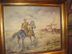 Equestrian life picture, frame price!