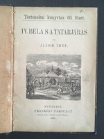 IV. Béla és a tatárjárás. 1880