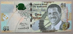 Bahama-szigetek 1 Dollar 2015 Unc