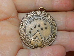 Italian 1971 bronze coin pendant