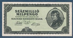 Százmillió Milpengő 1946  EF ( 100 Millió Milpengő )