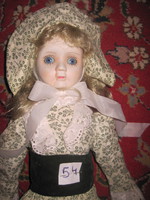 Large porcelain doll! 54.
