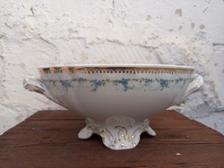 Antique, old versailles porcelain_size soup serving bowl