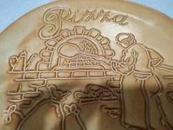 Italian pizza plate 32 cm in diameter