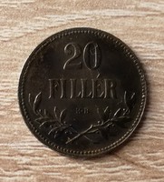 20 Fillér 1917 K.B.