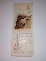 Antik, szentkép, imalap, imakönyvbe  1907.  64.