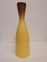 Ritka, sárga színű Gránit kerámia váza
