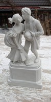 Gyönyörű Royal copenhagen porcelán szobor szerelmespár