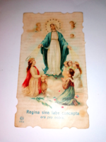 Régi Szűz Mária szentkép, imalap, imakönyvbe  47.