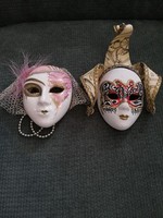 mini karneváli maszkok 2 db