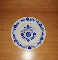 Alföldi porcelán kék mintás falitányér átm. 24 cm (3p)