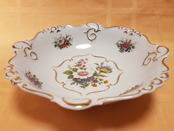 A bowl of beautiful porcelain from Cluj-Napoca, in perfect condition, 26 cm in diameter