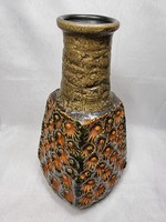 Jasba special flower pattern rare collection ceramic vase.