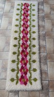 Retro Suba jellegű virágos  gyönyörű színvilágú faliszőnyeg  falvédő szőnyeg  nosztalgia darab