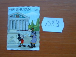 BHUTAN  1991 A világ csodái - Walt Disney  139J