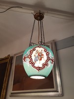Antique painted lantern