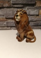 Zsolnay porcelán oroszlán!