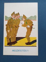 II. World War II Hungarian humor postcard