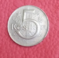 Csehszlovák 5 korona 1984